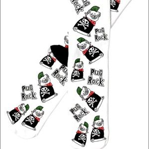 Pug Rocks - Knee-high Socks